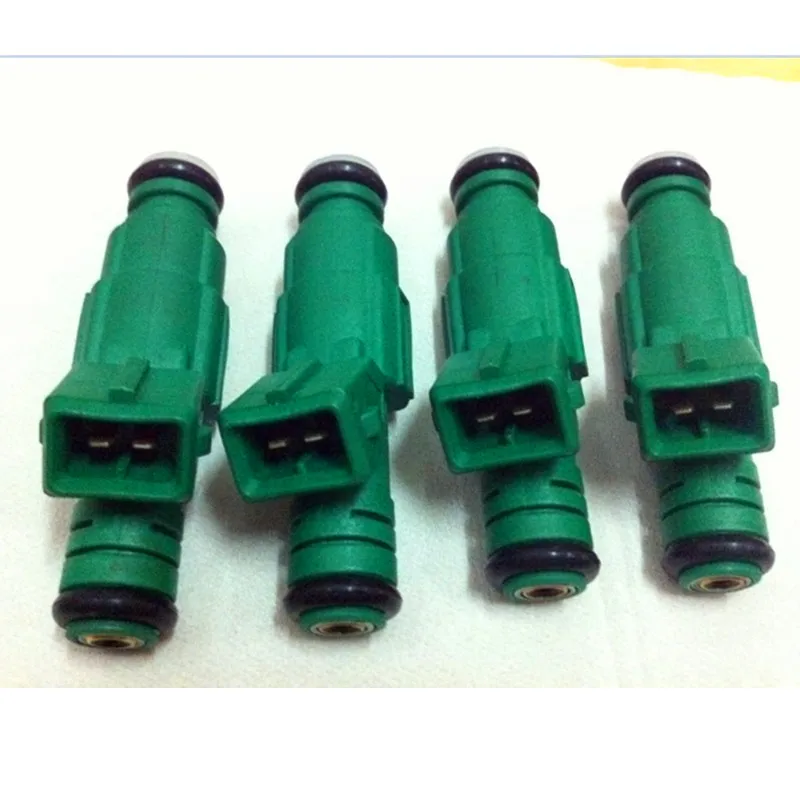 4pcs FREE SHIPPING green Giant 42lb fuel injector 0280 155 968 0280155968 high performance fuel injector for VW AUDI VOLVO Golf