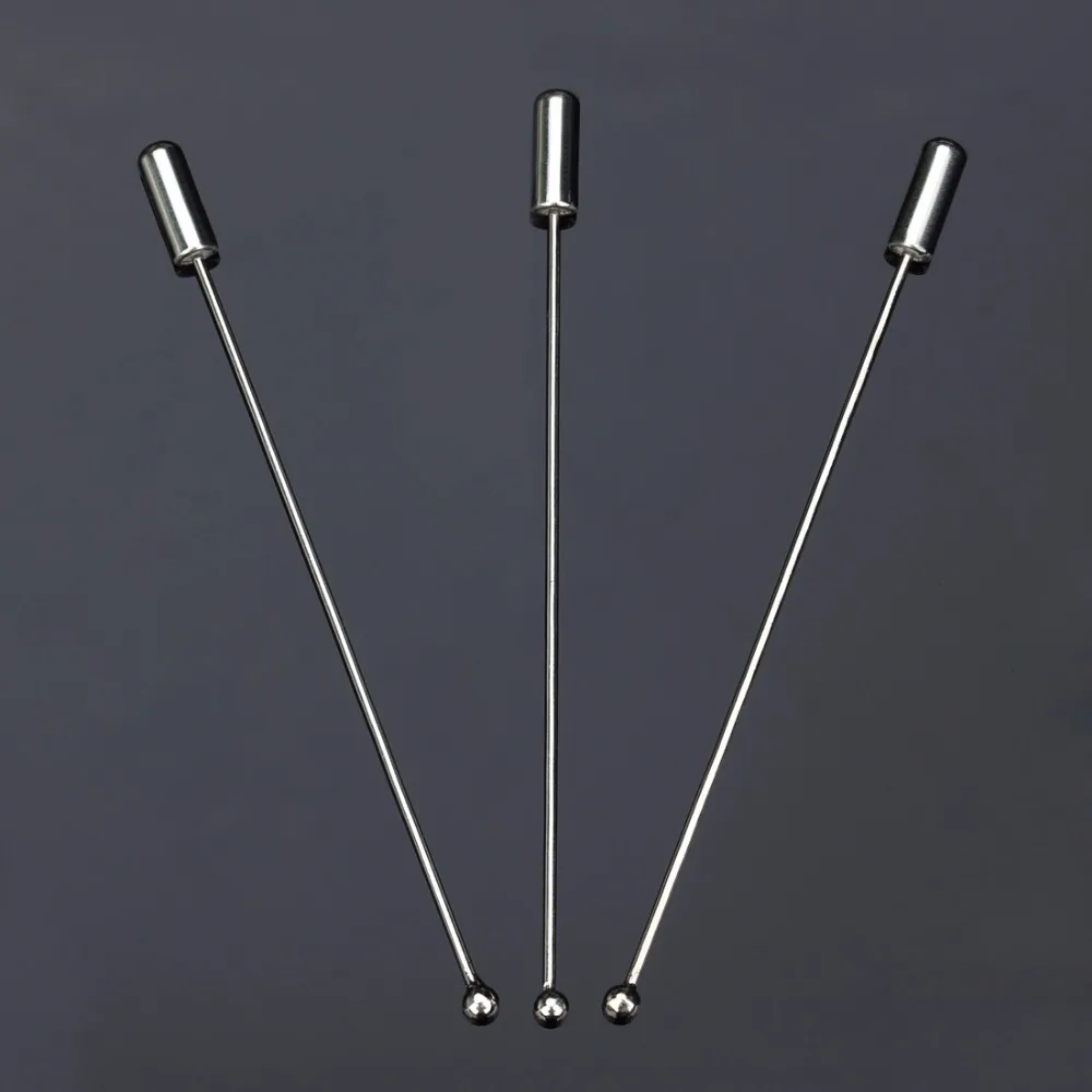 20 teile/los 90mm Länge Kupfer Hut Brosche Pins Diy Mit Stopper Sicherheitsnadeln Metall Brosche Anstecknadeln Für DIY schmuck Kennzeichnung – Detail 5