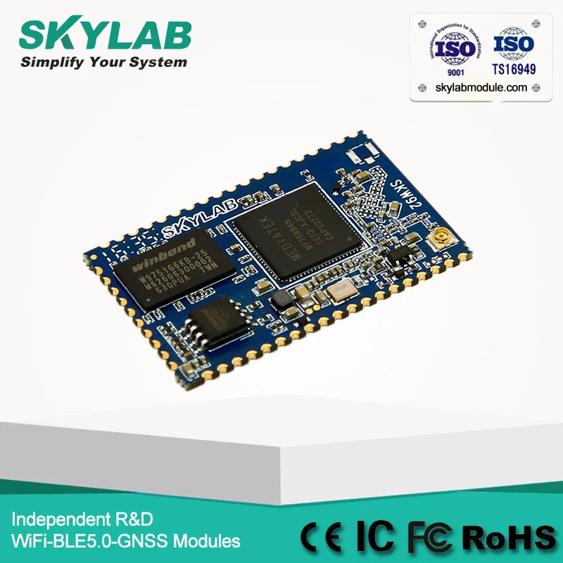 

SKYLAB SKW92B 24 STA-Proxy Low Power IOT AP WiFi Module with 4LAN ports and 1WAN port