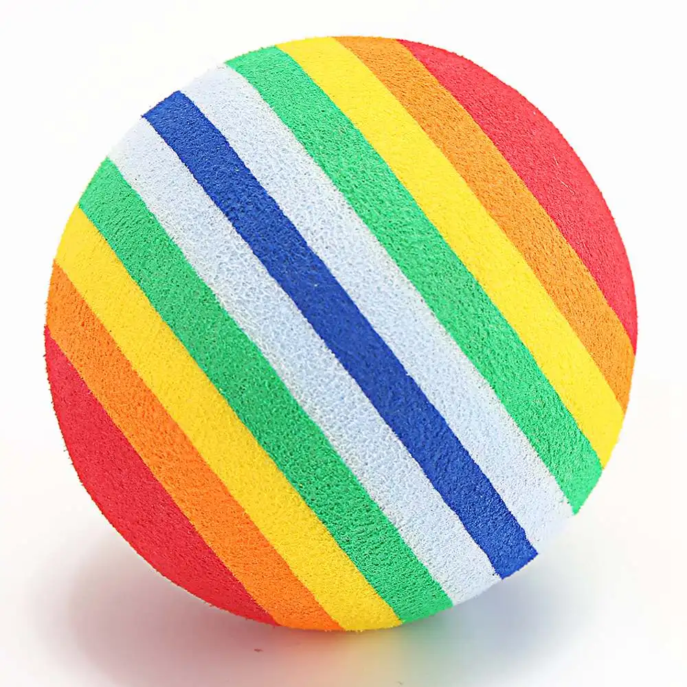 Dog Toys Interactive Ball Toys For Dogs Colorful Balls Chew Toy All Seasons Pet Supplies Dog Games Toy Cat Pet Products HZ0006