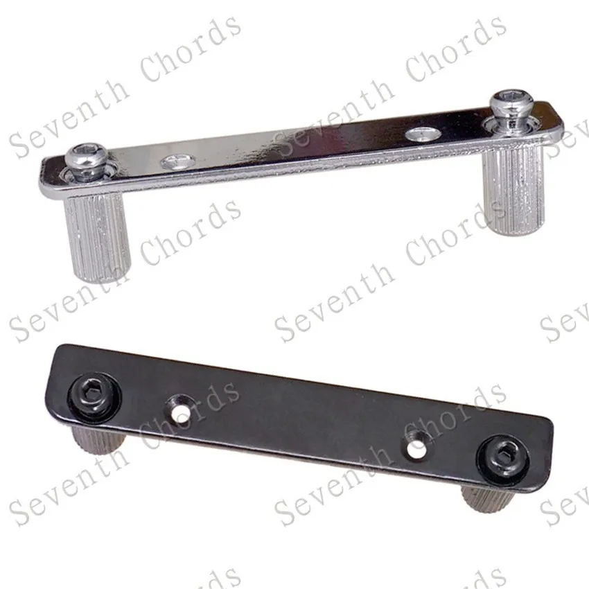 EIN Set Doppel Locking System Tremolo Brücke Montage Unterstützung Halterung Und Studs & Anker Für Elektrische Gitarre Zubehör Teile – Detail 1