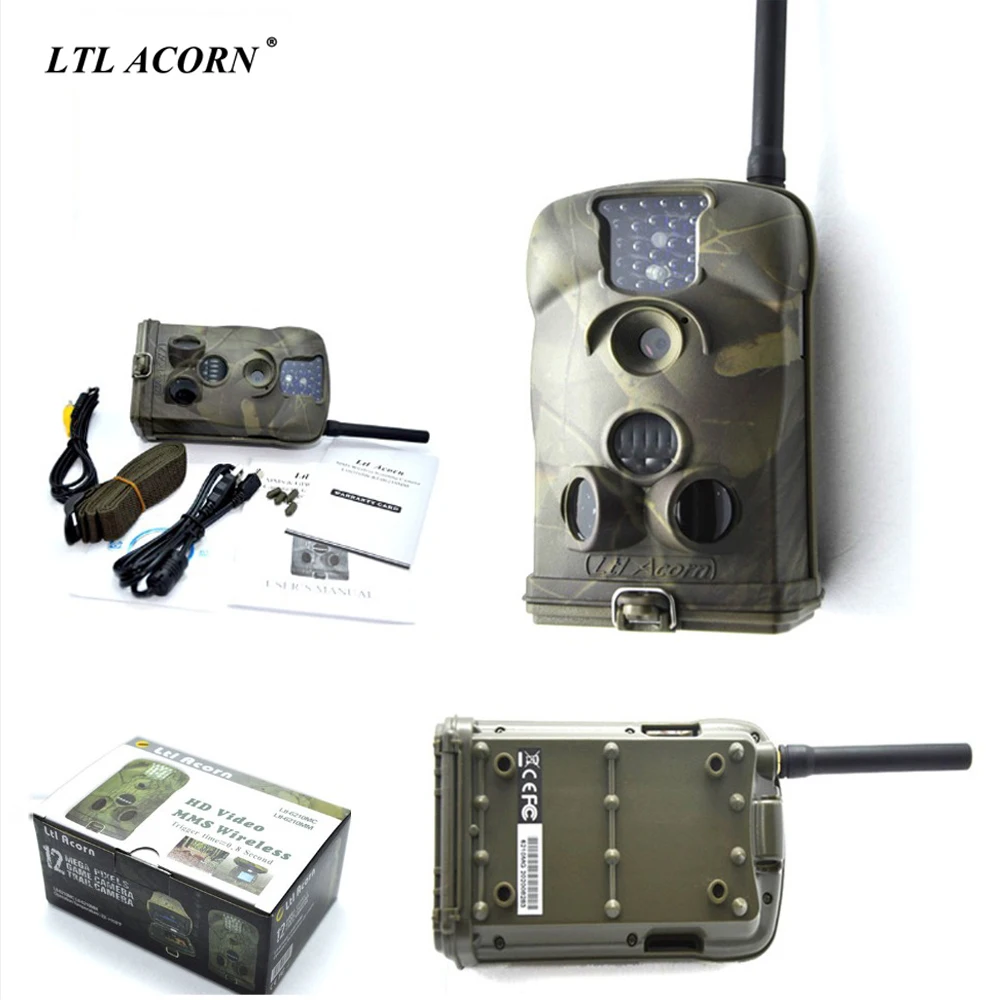 LTL ACORN 6210MG Hunting Camera GSM MMS GPRS Photo Traps Wild Camera Traps 12MP HD 940NM IR Trail Waterproof Scouting Camcorder