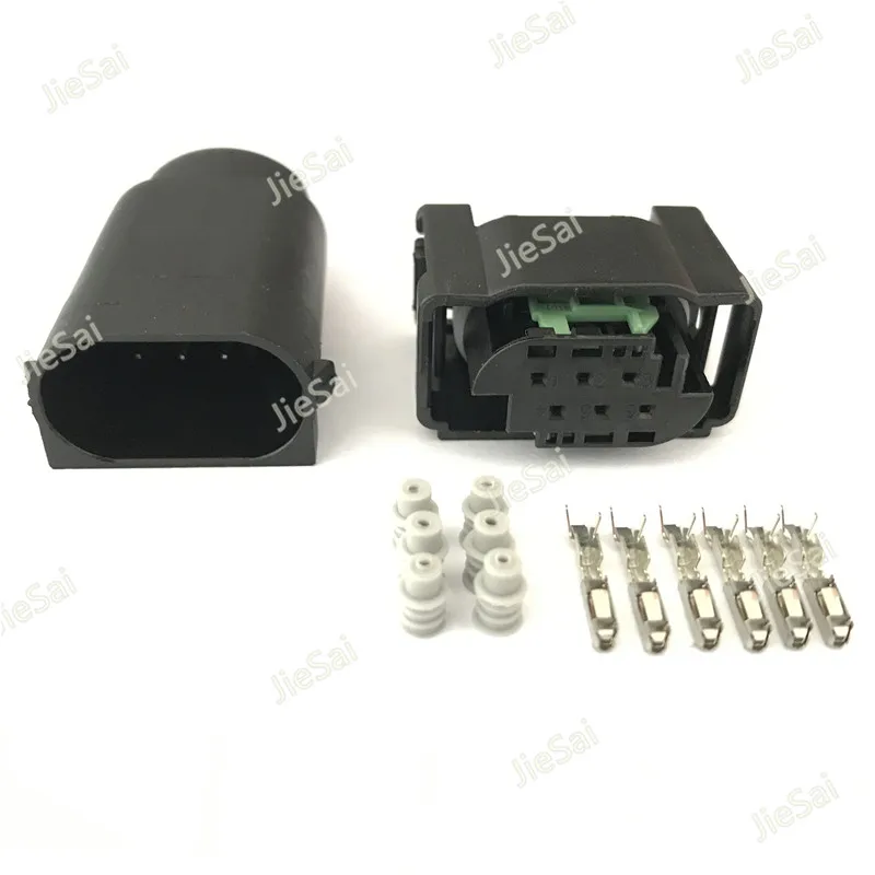 

6 Pin 1-967587-3/1-968818-3 Female Male Accelerator Pedal Connector For BENZ BMW Automotive Connector AMP Waterproof Plug