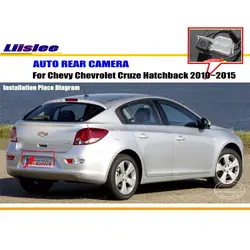 For Chevrolet Chevy Cruze Hatchback 2010-2015 Car Rear View Camera Parking NTST PAL AUTO HD CCD CAM Accessories Kit
