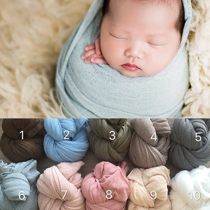 

40*160 cm Wrap Newborn Photography Props Baby Photo Shoot Accessories Photograph For Studio