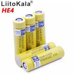 100% oryginalny LiitoKala dla HE4 18650 2500mah 20A 18650 akumulator litowo-jonowy akumulator bezpieczny akumulator do/skuter