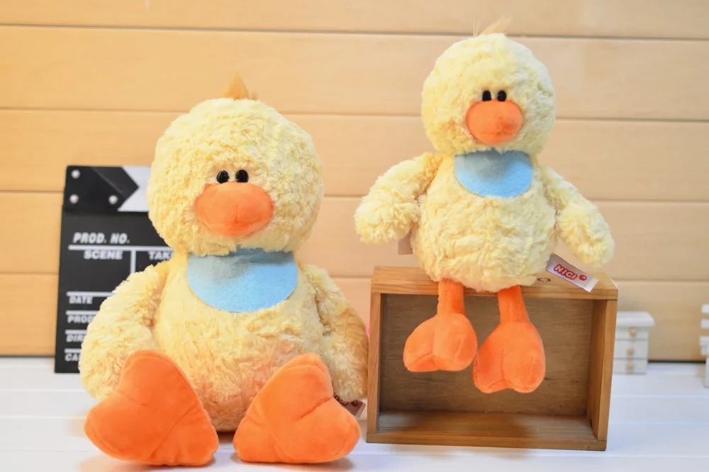 25CM/35CM Lovely Plush Toys Stuffed Animals  Yellow Chickens High-quality Birthday Gifts for Kids E11102