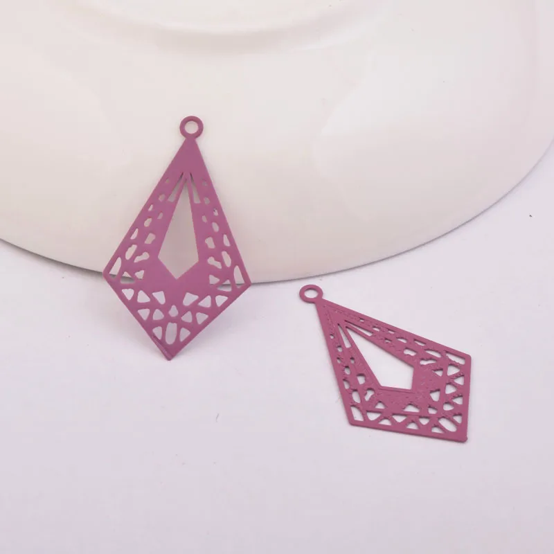 50 Stück AB778 19*32mm Unregelmäßige Charms-Verbinder Passend für DIY-Armbänder, -Halsketten und Schmuckzubehör – Detail 7
