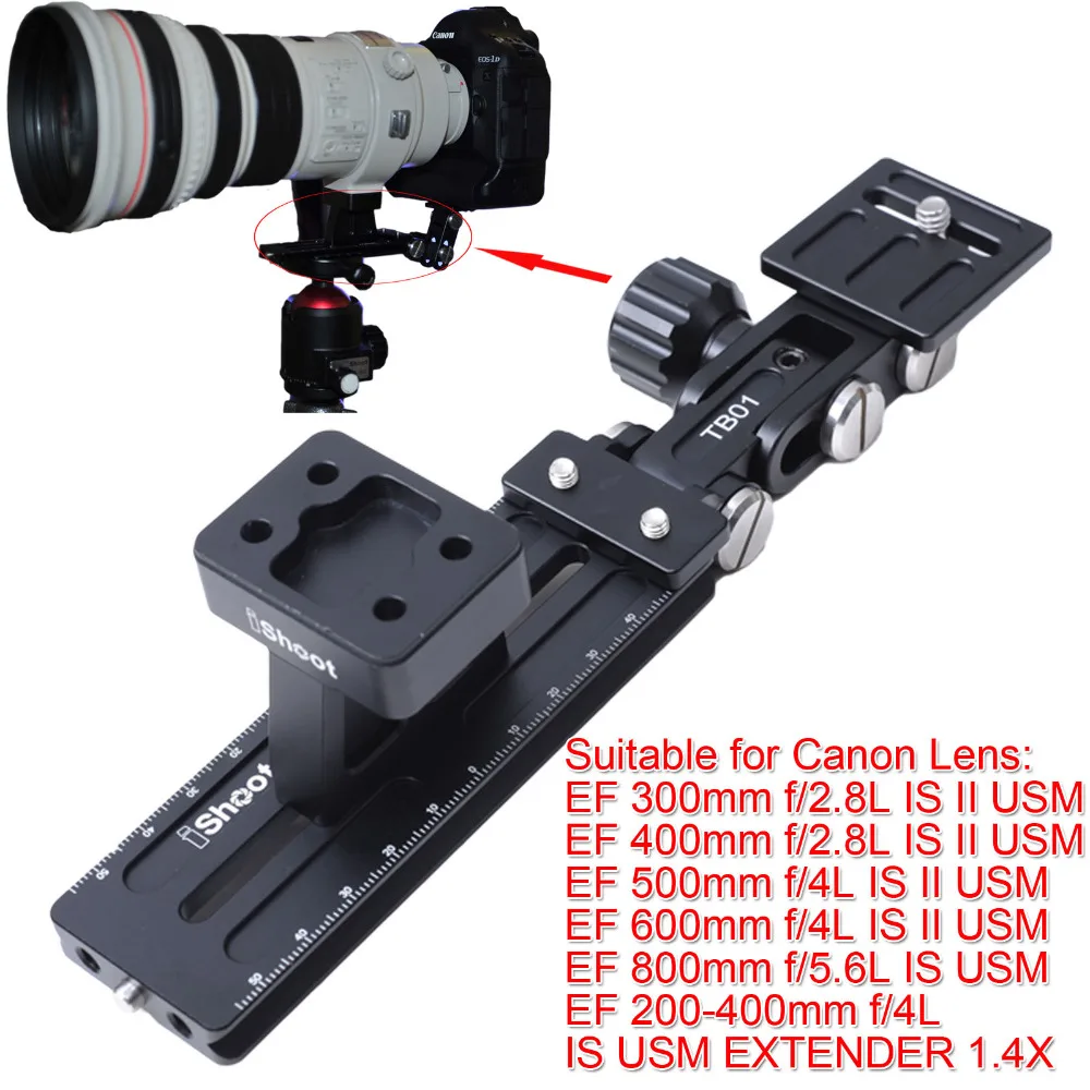 

Tripod Mount Ring Base Support Collar Stand Camera Quick Release Plate Long Focus Lens Holder for Canon EF 500mm f/4L IS II USM