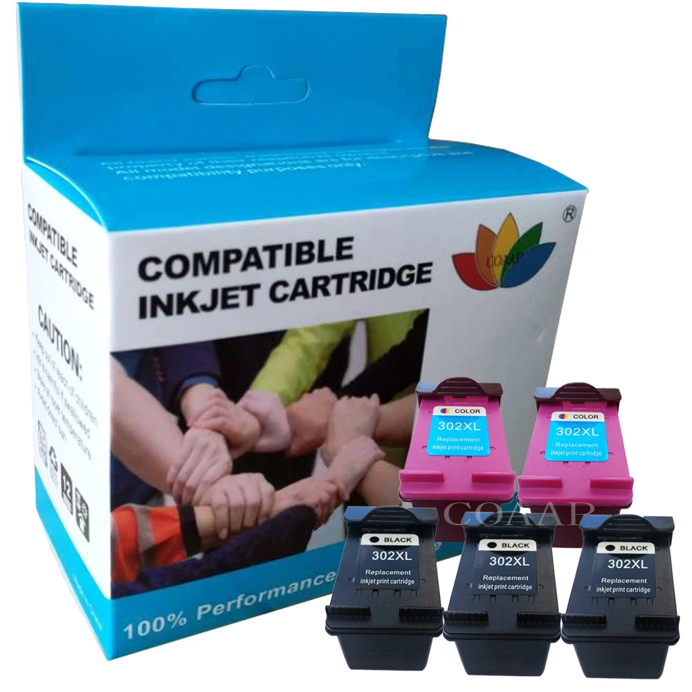 F6U68AE F6U67AE Replacement Ink Cartridge for hp 302 302XL For HP Envy 4520 4521 4522 4524 4525 4527 4528 e-All-in-One Printer