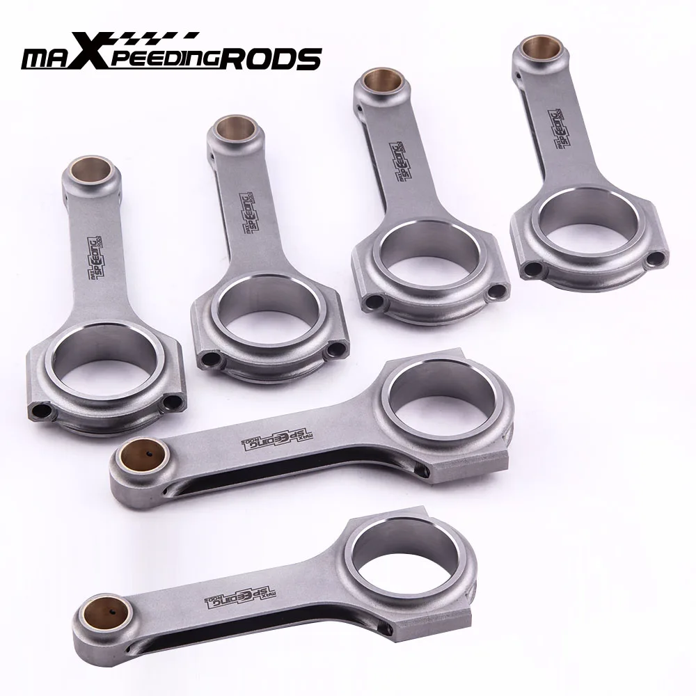 Connecting Rods for Alfa Romeo GTV6 75 2.5 3.0 V6 Bielle ARP Bolts HP800 Forged  for Alfa Romeo GTV6 2.5 3.0 without bolts