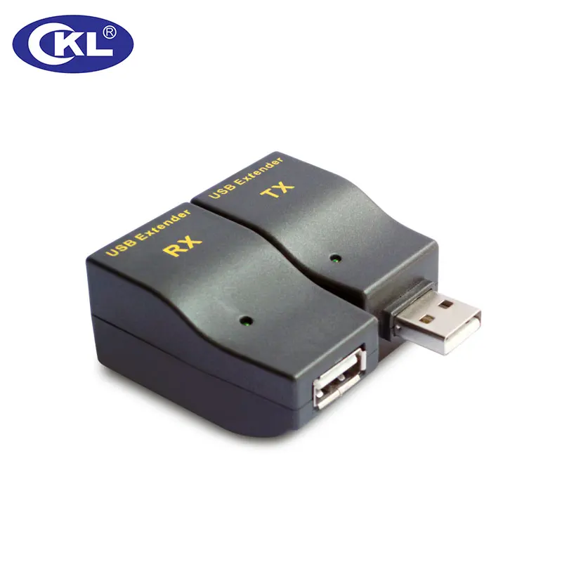 

Wholesale 100 sets/lot CKL-50U 50 Meter 164 Ft USB Extender over CAT5/CAT5E/CAT6 STP Cable