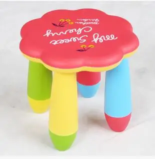 Children\'s tables and chairs. The plum blossom stool