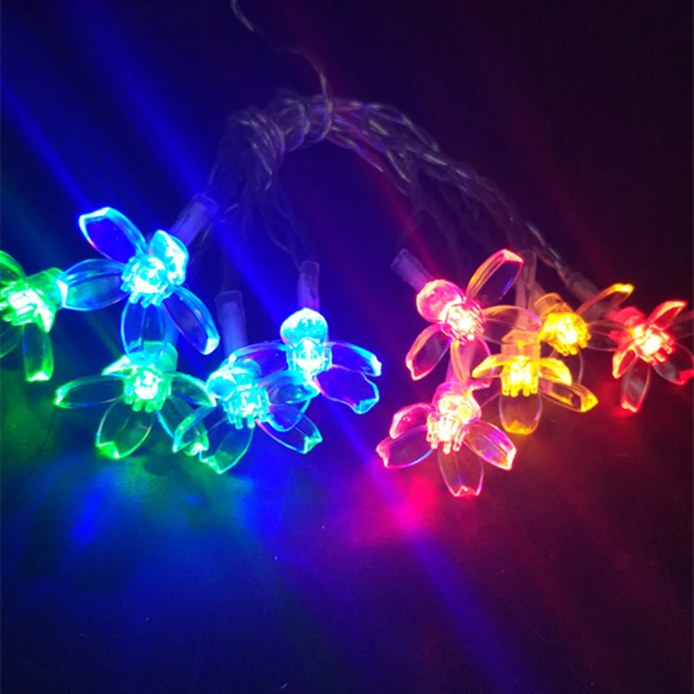 YIYANG 1.5M 10Leds Christmas Tree Snow Flakes Snowballs LED String Fairy Light Xmas Party Home Garden Garland Decoration Lights