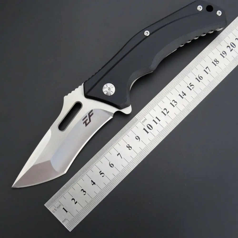Eafengrow EF908 folding knife D2 Blade G10 Handle knife Survival Camping tool Pocket Knife tactical edc outdoor tool