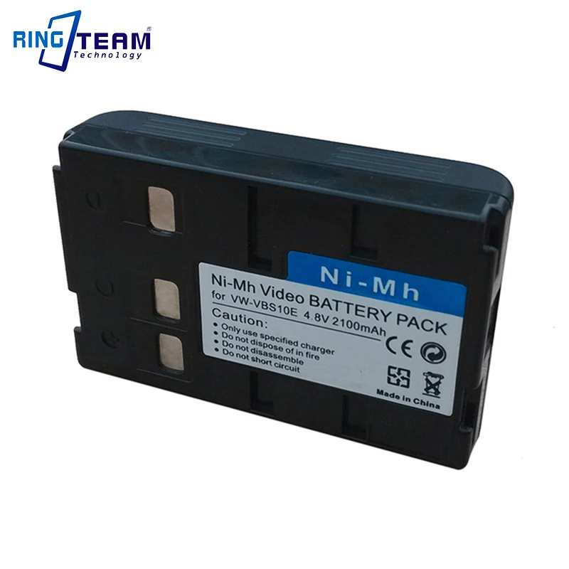 Rechargeable Camera Battery HHR-V211 VSB0200 P-V211 VW-VBS10E for Panasonic NV-X100, NV-VX9, NV-VX7A...