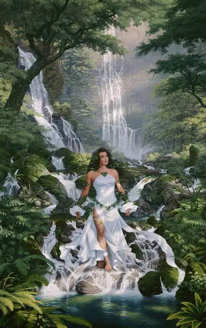 

Mountain spring Waterfall Flowing water Mountain Forest beauty Needlework,DIY Cross stitch kits,16CT 14CT Pattern Counted Decor