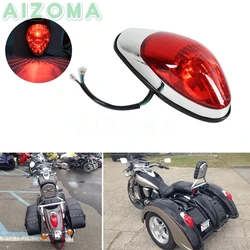 Motorcycle 12v Taillight Filaments Brake Stop Light Universal for Kawasaki Vulcan 900 Suzuki Yamaha V-Star Honda VTX 1300 1800