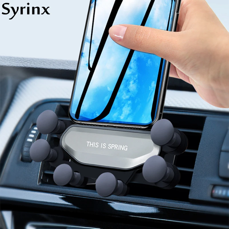 Better Protect Universal Car Phone Holder Gravity Stand For Phone in Car Stand No Magnetic For iPhone X 7 Xs 8 Samsung Support