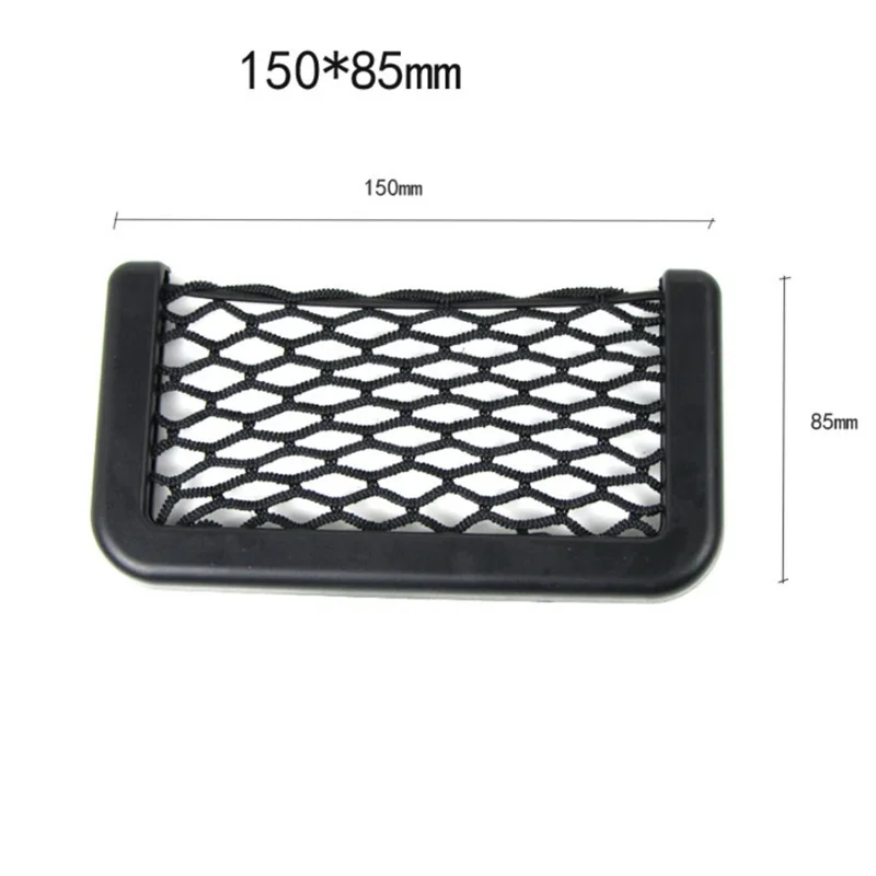 1x Car Net Storage Bag box Stickers For SsangYong Chairman Rexton Kyron Rodius Actyon korando Tivolan Accessories