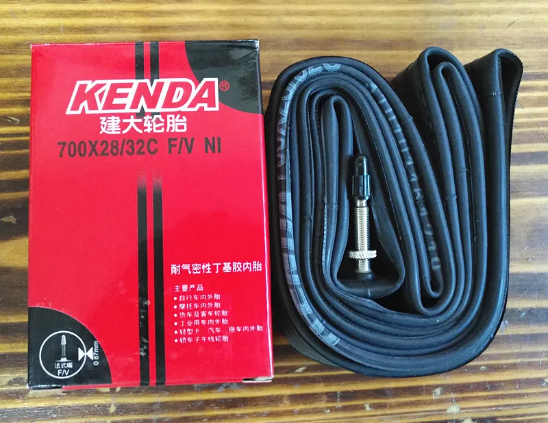 Kenda 700 x28/32c bici ciclo interno tubo di gomma strada bicicletta tubo pneumatici parti di biciclette 1 pz