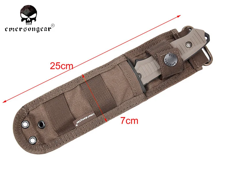 EMERSONGEAR-Tactical Knife Pouch, Combat  Airsoft Knife Pouch, EM3330