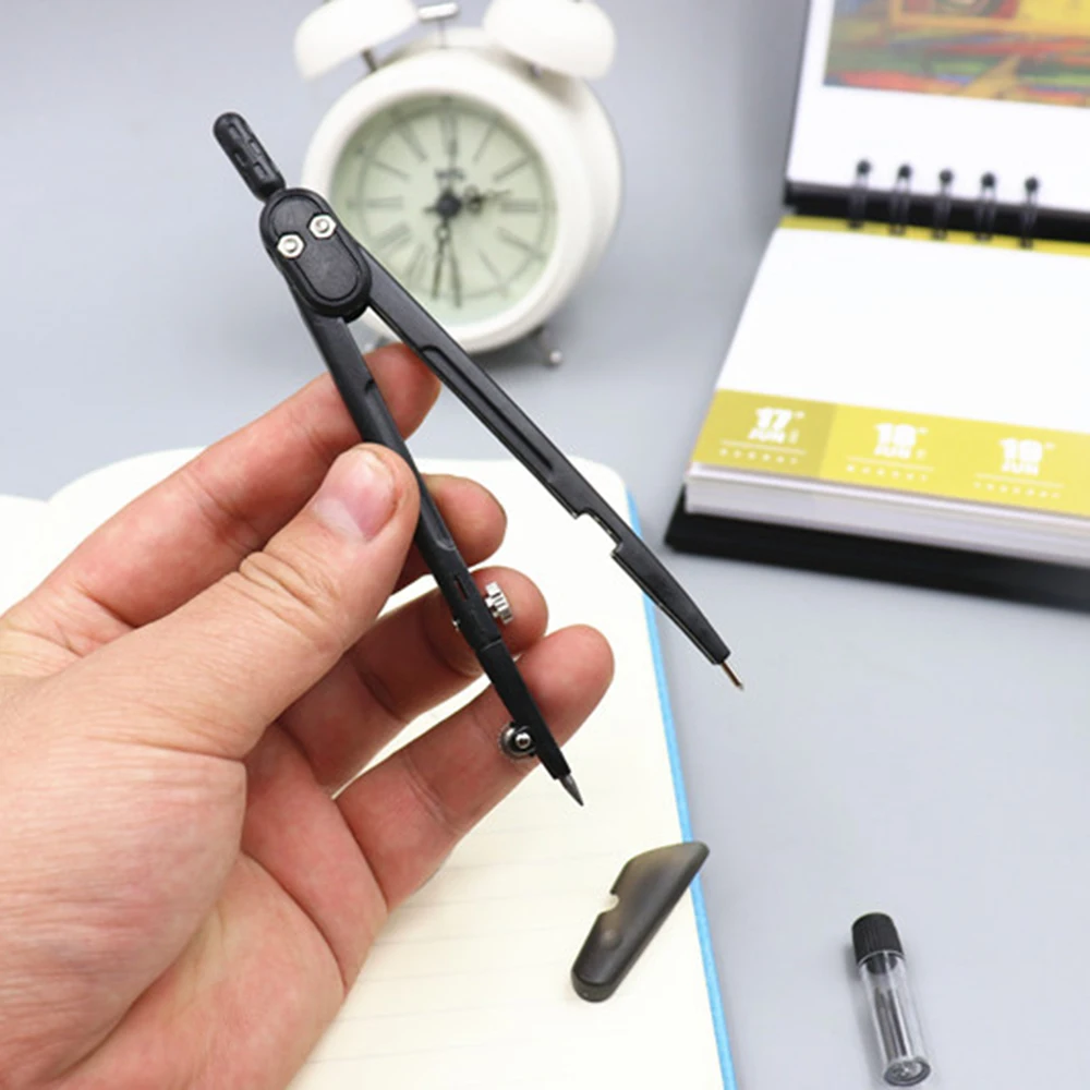 Alat Tulis Kompas Mekanis Logam Acs90884 Botol Kemas Set