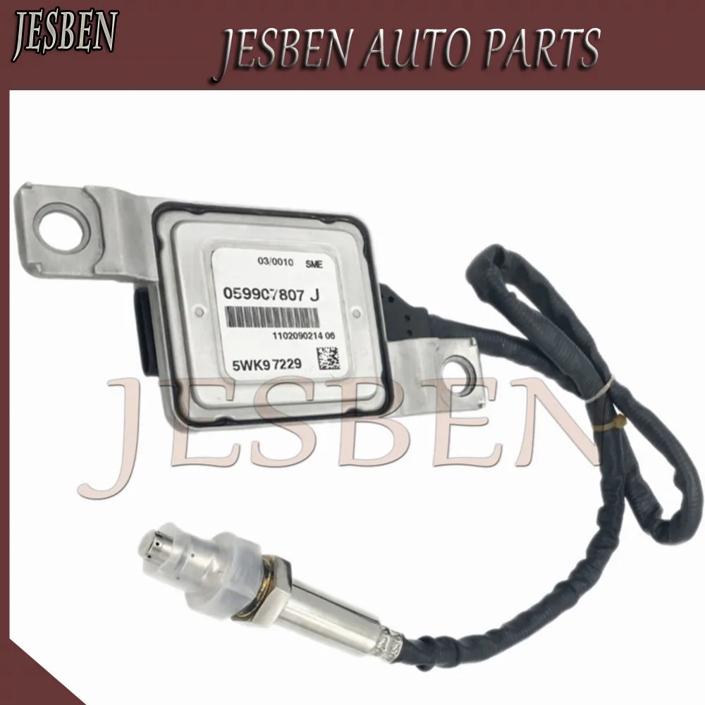 JESBEN 5WK97229 Nox Sensor Fit For VW Touareg TDI Audi A1 A4 A5 A6 Q3 Q5 Q7 A7 A8 S4 S6 S8 NO# 059907807J 5WK9 7229 059907807D