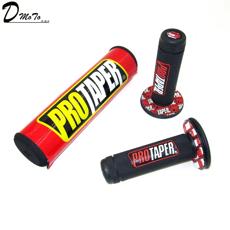 Free Shipping MX Dirt bike For Pro CRF IRBIS Bar Protector Cross Handlebar Round Pad & For Pro Tape Handle Colorful Grip Grips