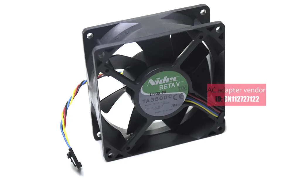 TA350DC M35172-35 POUR Dell WC236 POUR Dell agne ventilateur 9CM 12V 0.55A