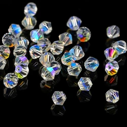 5A 720PCS 4MM AB Color Crystal Beads Glass Loose Spacer Beads for Earrings Bracelets Necklace DIY Jewelry Making Accessories