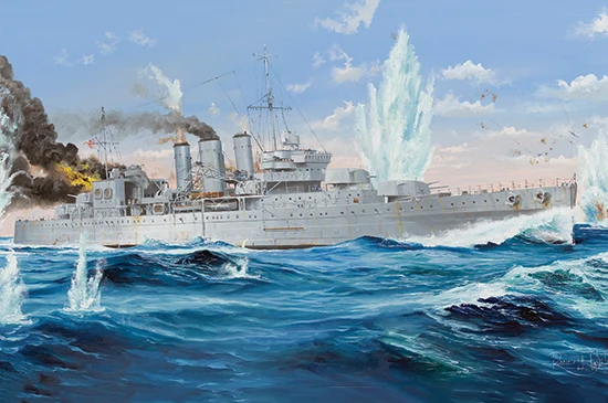 Trumpeter 1/350 05353 HMS Cornwall