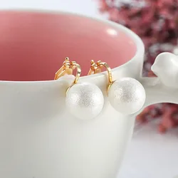 New Arrival Hot Brand Simulated Pearl Clip on Earrings Without Piercing for Women Statement Jewelry Wedding Fashion Earrings