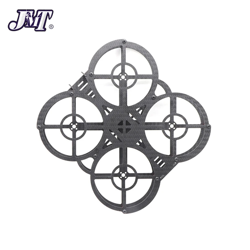 Jmt 135mm/200mm wheelbase fpv quadro kit com anel de proteção mini quadcopter rack fibra carbono cf para diy fpv racing drone
