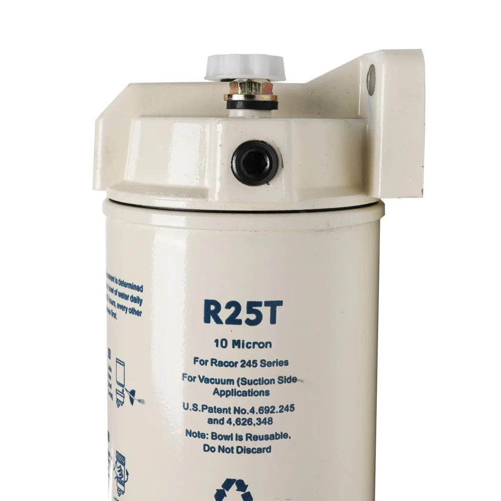 Original Brand R25T Fuel/ Water Separator Complete Assembly Filter Marine Separator Replaces Racor 320R Automotive Parts Filter
