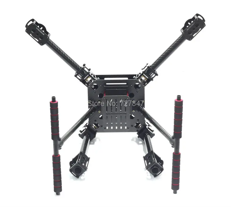 Upgrade ZD550 550mm / ZD680 680mm Carbon Fiber Quadcopter Frame for F550 FPV Quad with Carbon Fiber Landing Skid