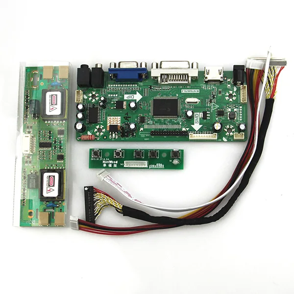 

M.NT68676 LCD/LED Controller Driver Board(HDMI+VGA+DVI+Audio) For LM170E03 M170EN01 LVDS Monitor Reuse Laptop 1280*1024