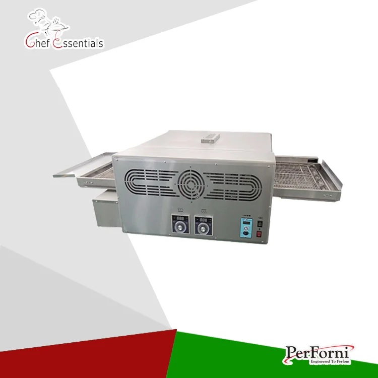 

PF-GP-18 Stainless steel Gas conveyor pizza oven 18" commercial pizza machine for pizza store