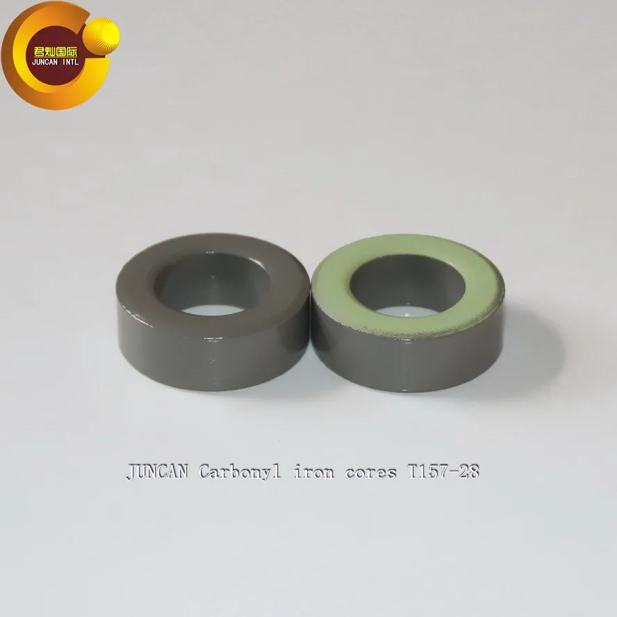 T157-28  High power magnetic cores High frequency low loss carbonyl Iron cores