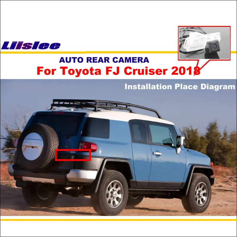 

For Toyota FJ Cruiser 2018-2023 Car Rear View Rearview Camera Parking Back AUTO HD CCD CAM Accessories Kit