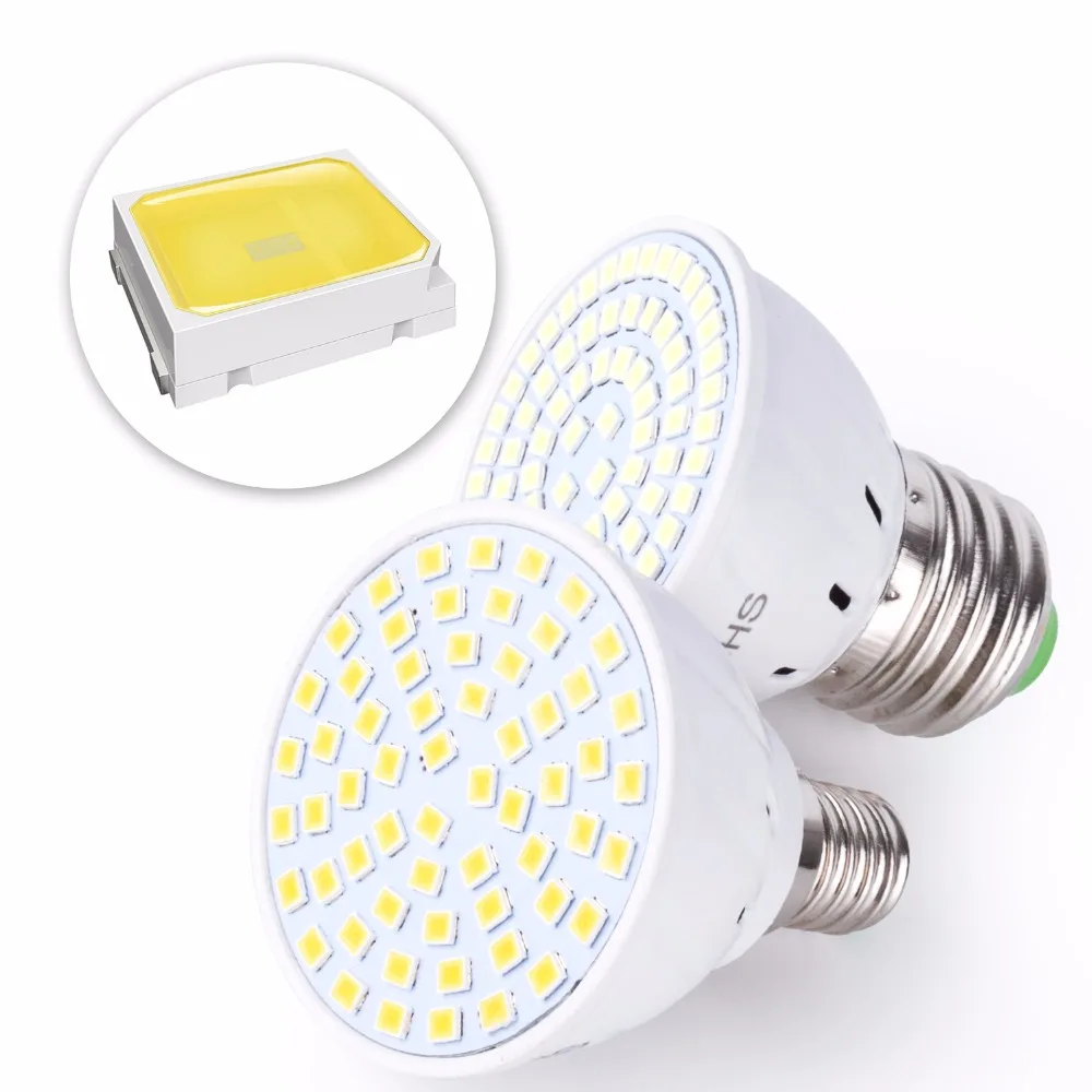 8PCS MR16 LED GU10 Lamp Ampoule led E27 Spotlight E14 Corn Light Bulb 220V gu5.3 LED 2835 home Energy saving Lighting 5W 7W 9W