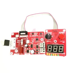 NY-D02 40A Precision Double Pulse Encoder Spot-Welder Transformer Controller scheda di controllo del tempo di corrente