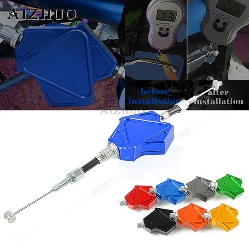 Imagen 1 del producto Palanca de embrague para acrobacias de motocicleta, sistema de Cable de tracción fácil para YAMAHA FZ1 FZ6 FZ6R FZ8 FAZER MT07 FZ-07 XJ6 N XJ6 XSR 700 900 ABS XV