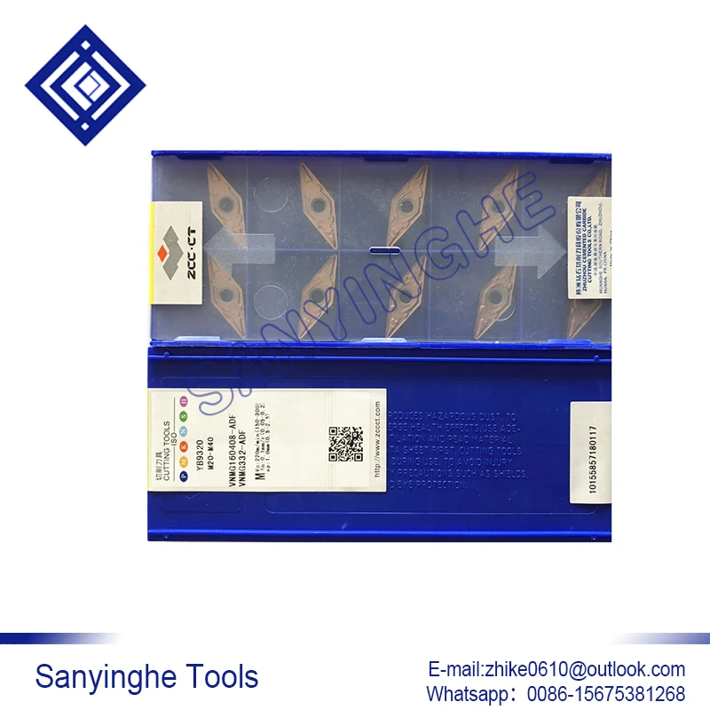 

10 шт./лот YB6315 VNMG160408-ADF карбидные Токарные Вставки cnc