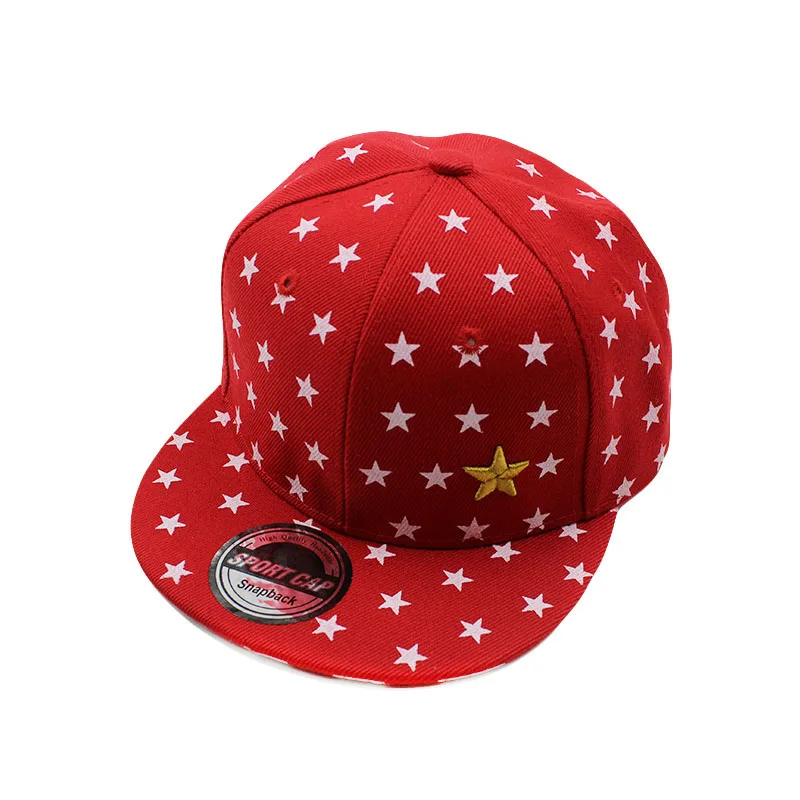 New High Quality Child Hip Hop Cap Boys Summer Baseball Caps Girl Star Adjustable Children Snapback Fashion Hat For Kids Gorras