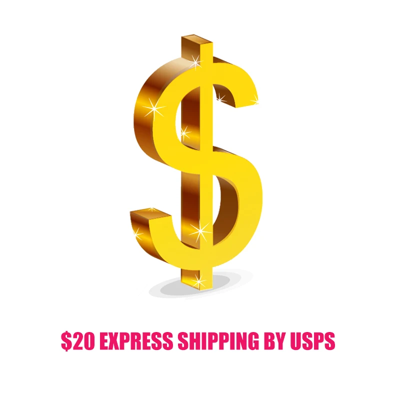 $25 Express Shipping by USPS,Choose it, Get your order 2 days.