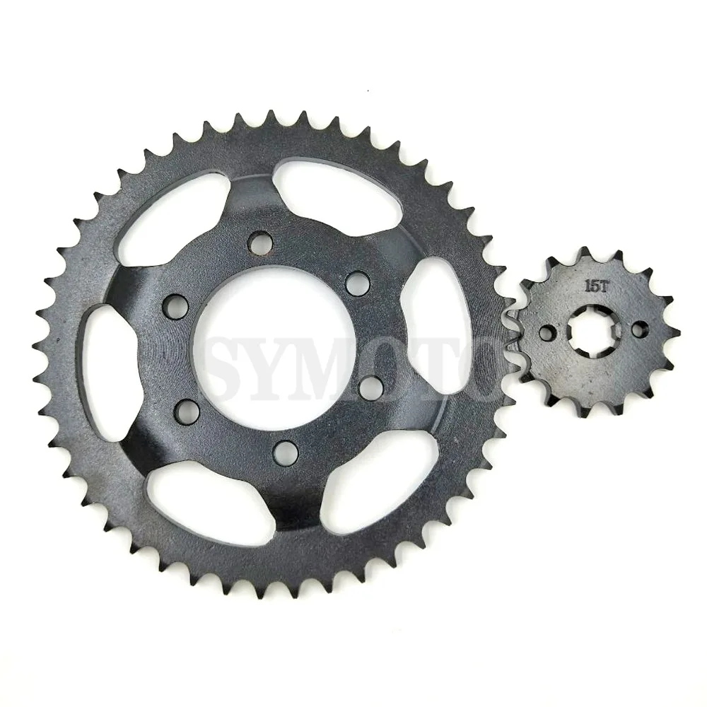 

For Yamaha XT225 XT 225 Motorcycle Front and Rear Sprocket geartransmission old model chain:428