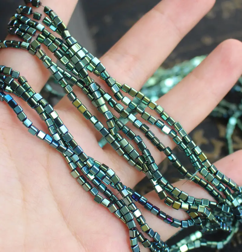 Natural 3mm Hematite Triangle shape Beads 140pcs per strand,  For DIY Jewelry Making, pendant,necklace