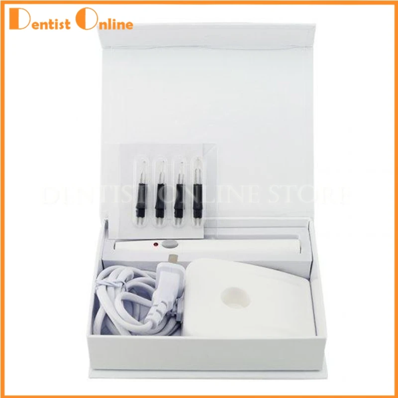 Dental Gutta Percha-Pontos Dentes Aquecimento Plugger, Tooth Gum Cutter, Endodôntico, Ortodontia com 4 Dicas, Baixa Velocidade