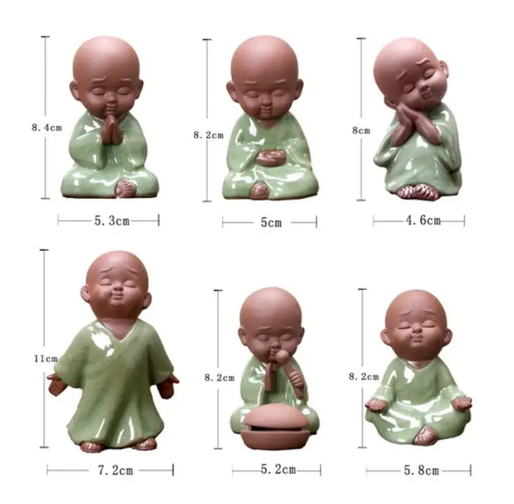 6 styles cute 3D baby Buddha Silicone molds 3D Buddha soap making mold handmade Buddha statue mould resin clay candle moulds